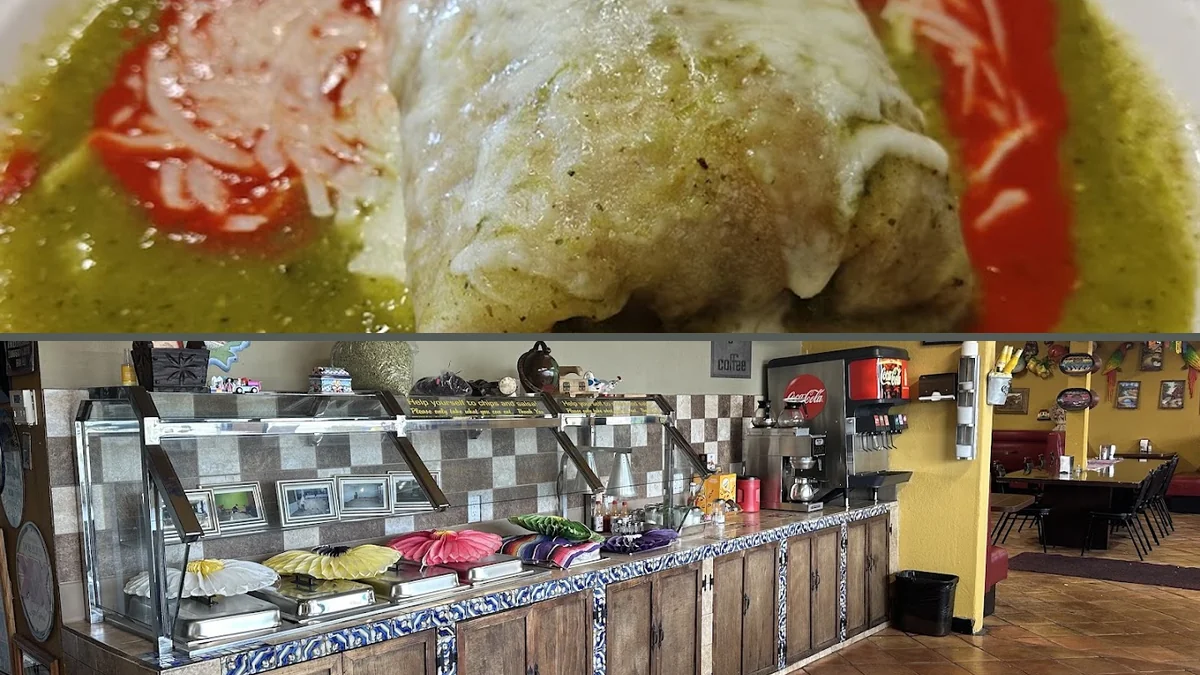 Colorful Mexican dishes on a casual table.