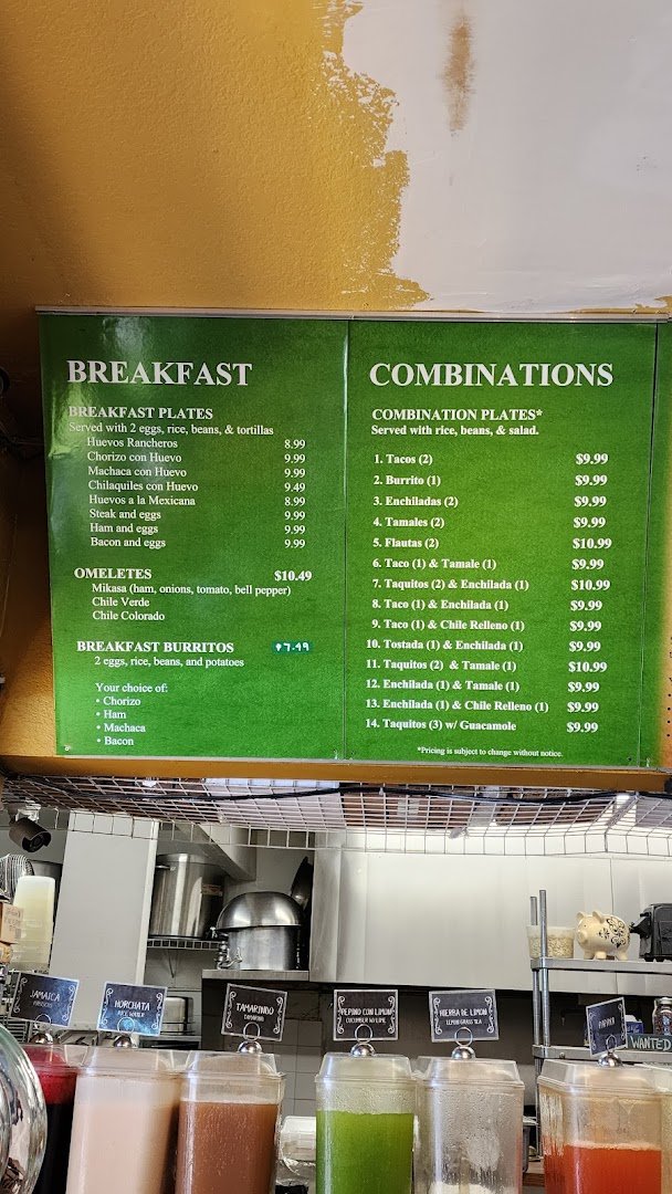 Traditional plates served in a relaxed cantina.